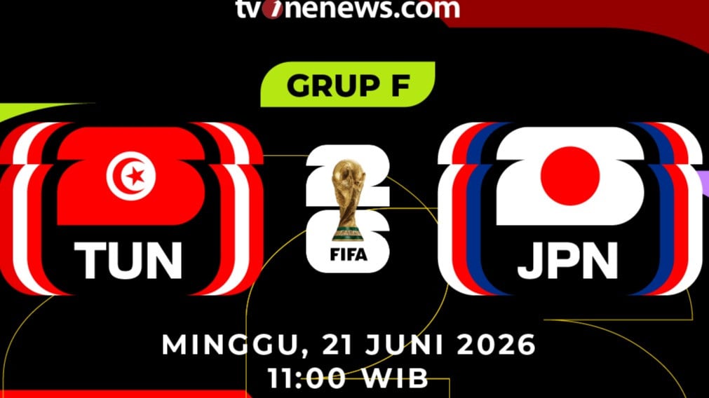 Tunisia Vs Jepang di Piala Dunia 2026.