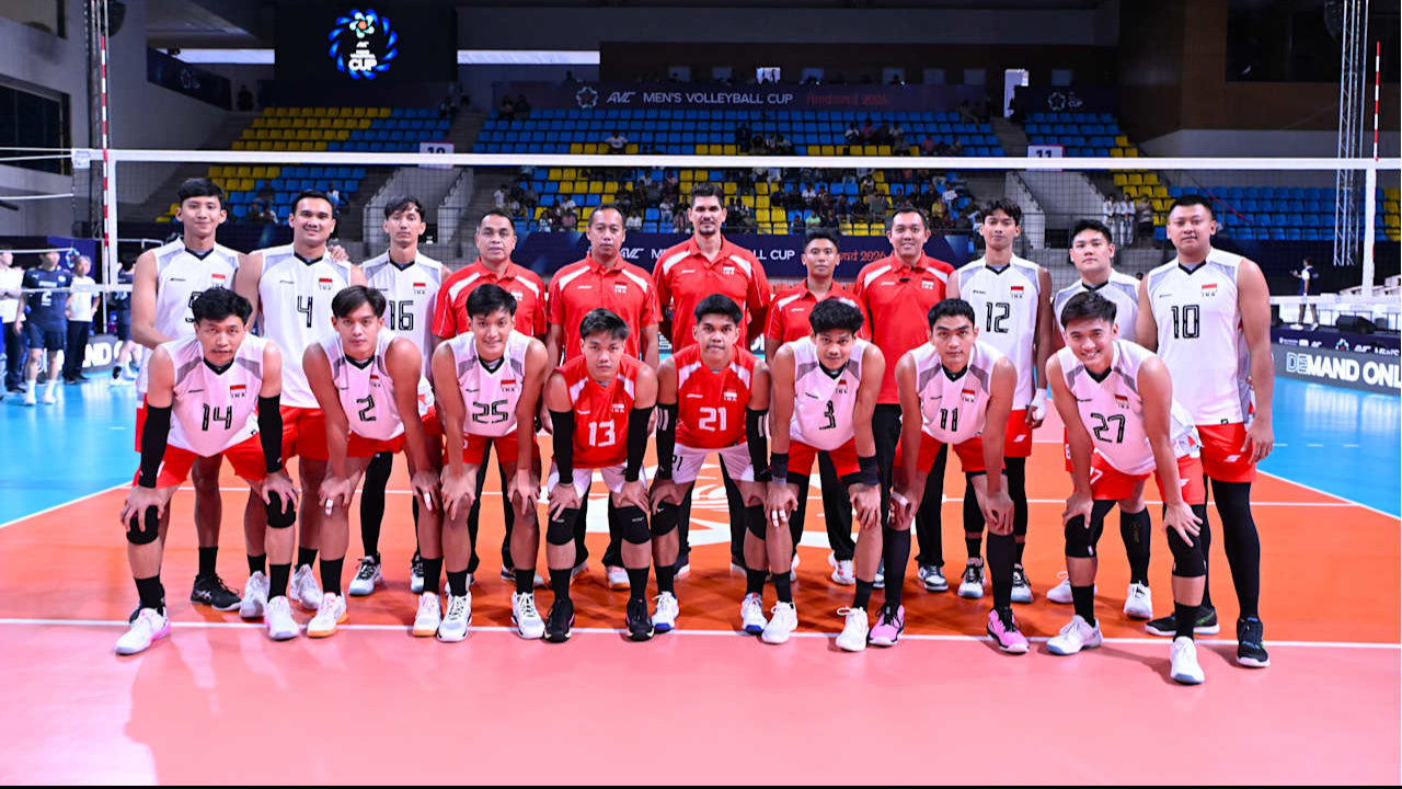 Timnas Voli Indonesia di AVC Men s Cup 2026.