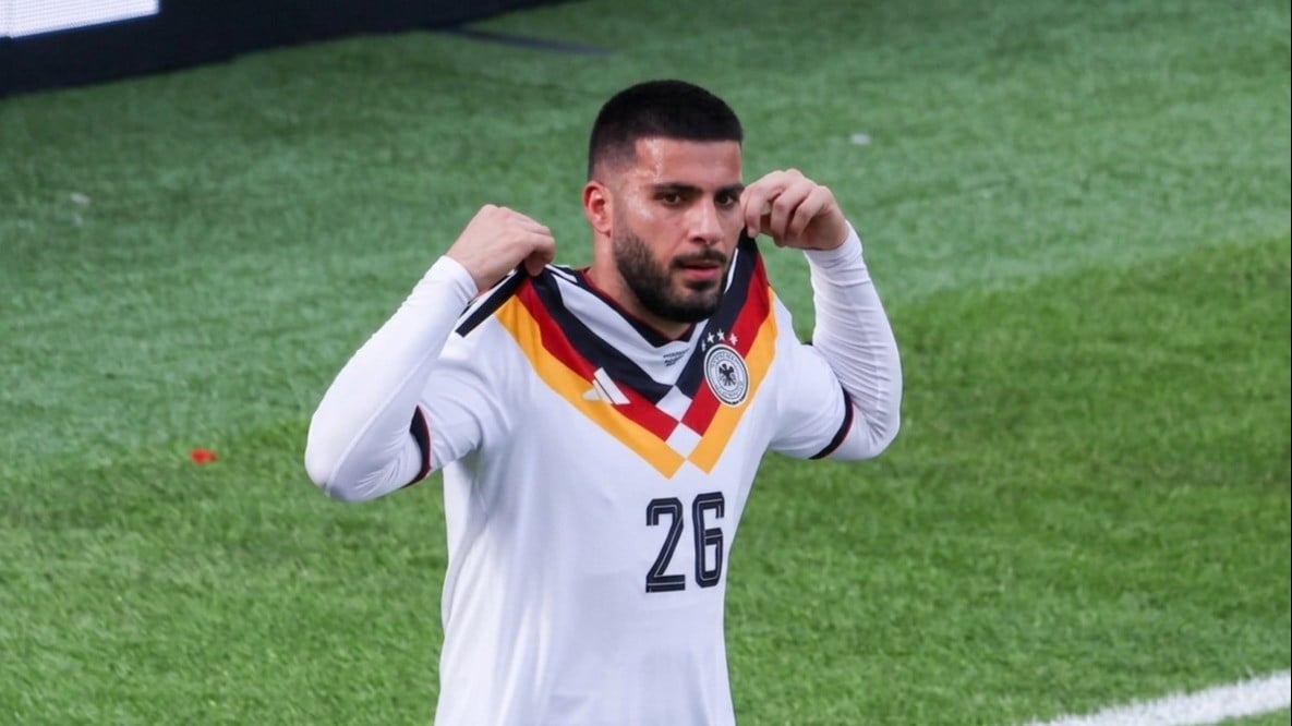 Pemain Timnas Jerman, Deniz Undav, saat laga melawan Pantai Gading di Piala Dunia 2026