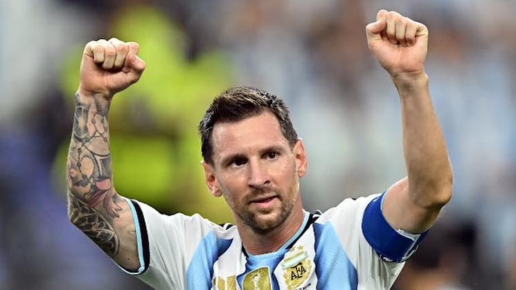 Pemain Timnas Argentina, Lionel Messi di Piala Dunia 2026