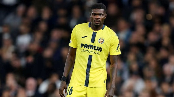 Pemain Timnas Ghana, Thomas Partey saat memperkuat Villareal