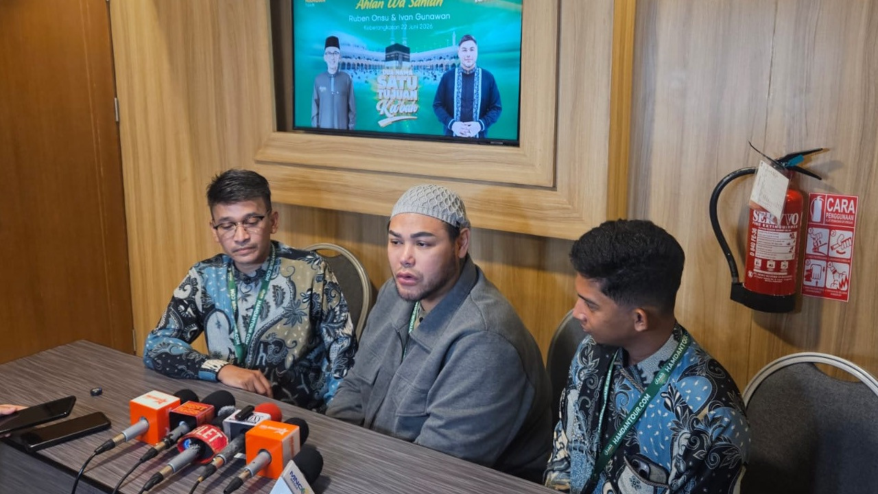 Ruben Onsu dan Ivan Gunawan.