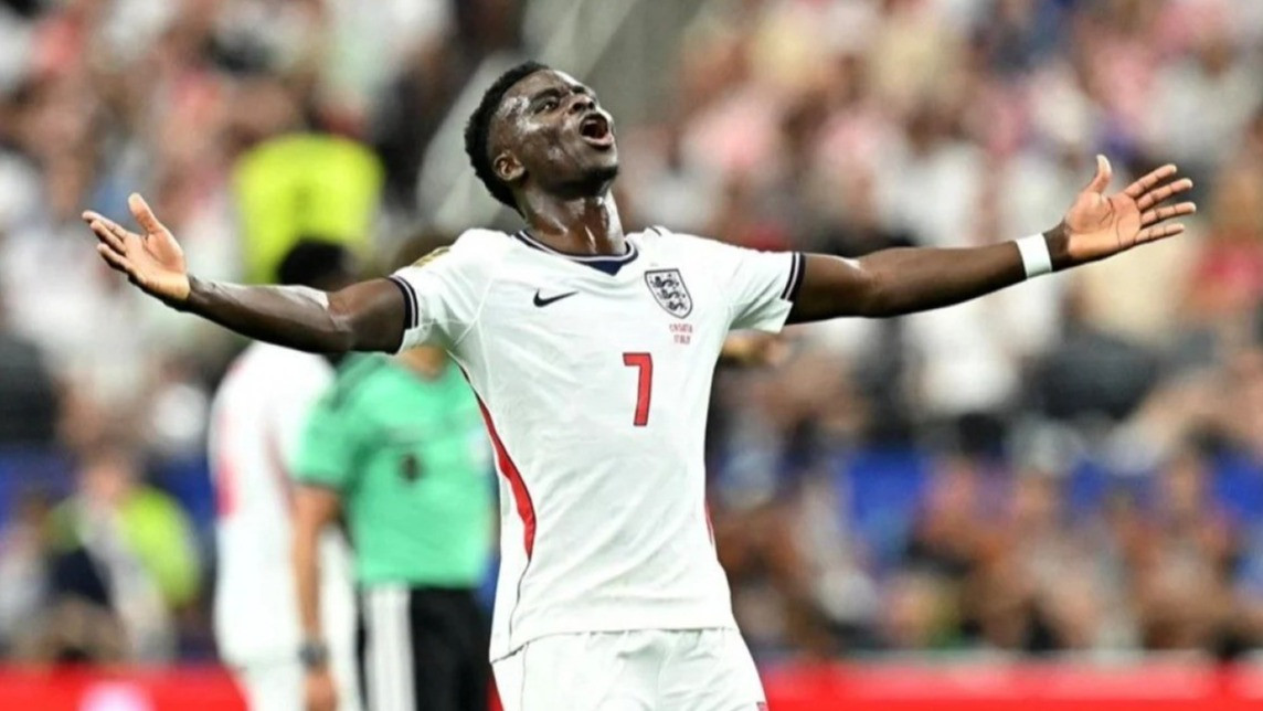 Bukayo Saka di Timnas Inggris