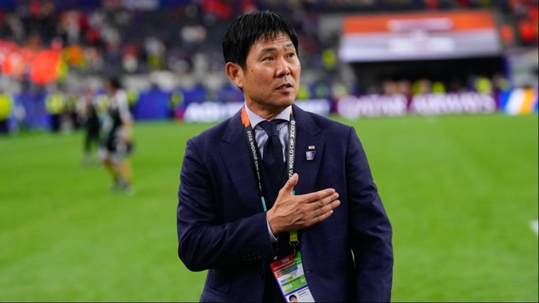 Pelatih Timnas Jepang, Hajime Moriyasu, di Piala Dunia 2026