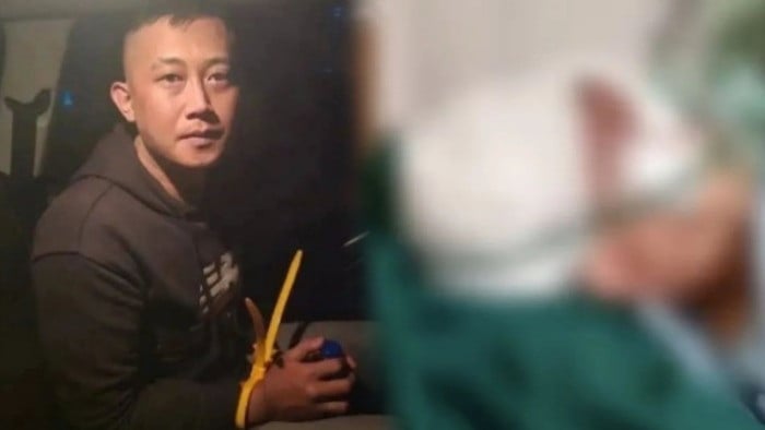 Tersangka Taufik Hidayat (30) saat ditangkap polisi & YTR (29), korban kasus dugaan penyekapan dan penganiayaan di Bandung selama 3 tahun