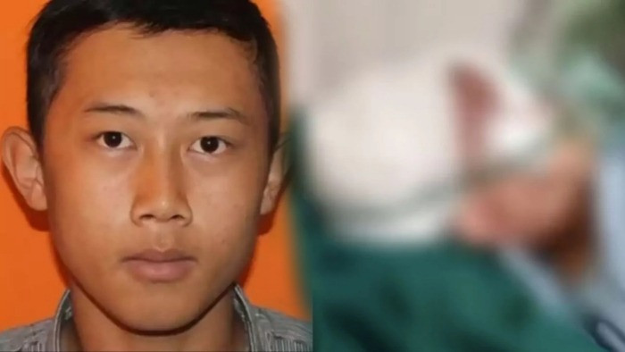 Tersangka Taufik Hidayat (30) & YTR (29), korban kasus dugaan penyekapan dan penganiayaan di Bandung selama 3 tahun