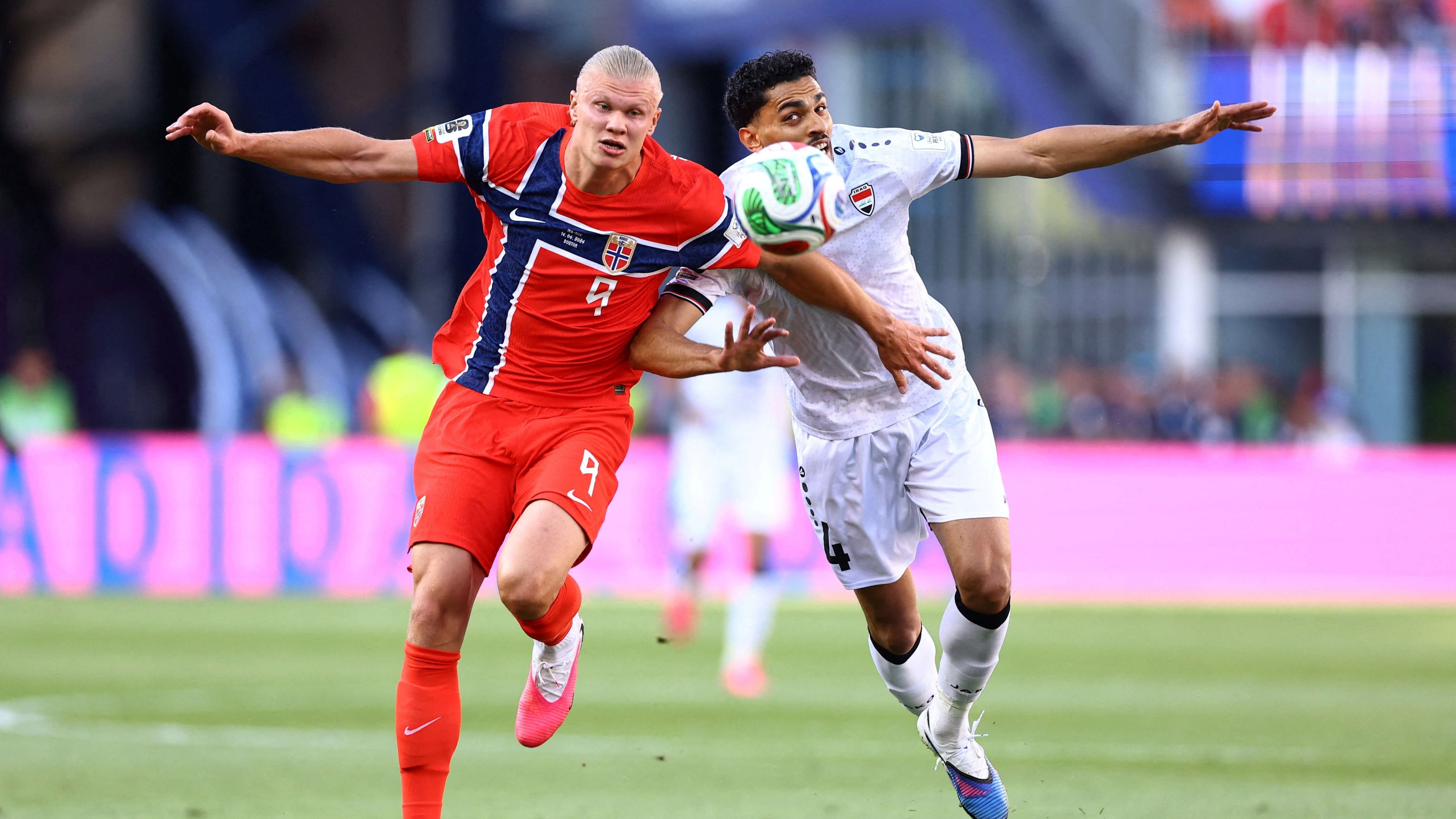 Norwegia vs Irak di babak penyisihan grup Piala Dunia 2026