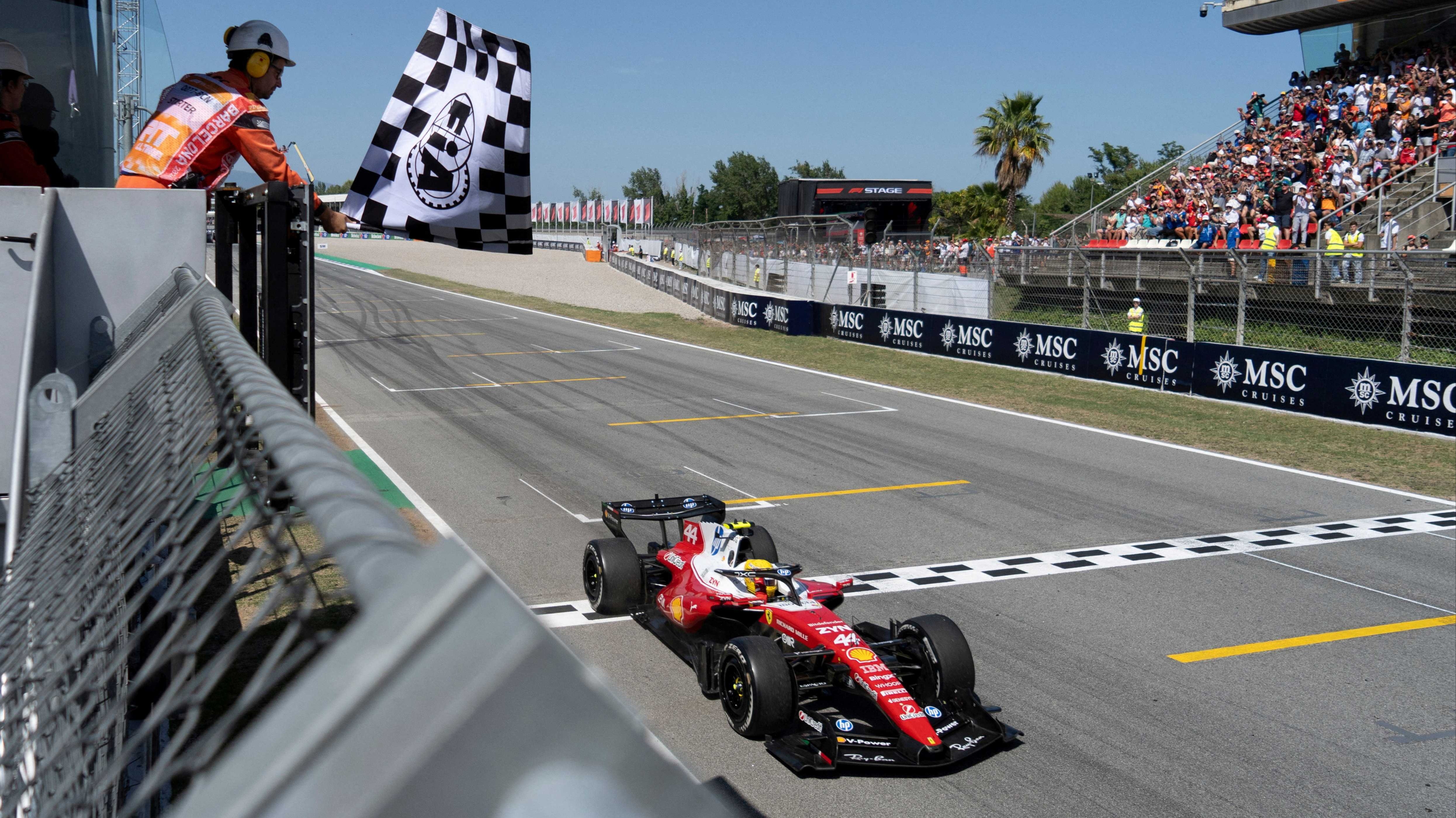 Kemenangan Lewis Hamilton di F1 GP Catalunya 2026