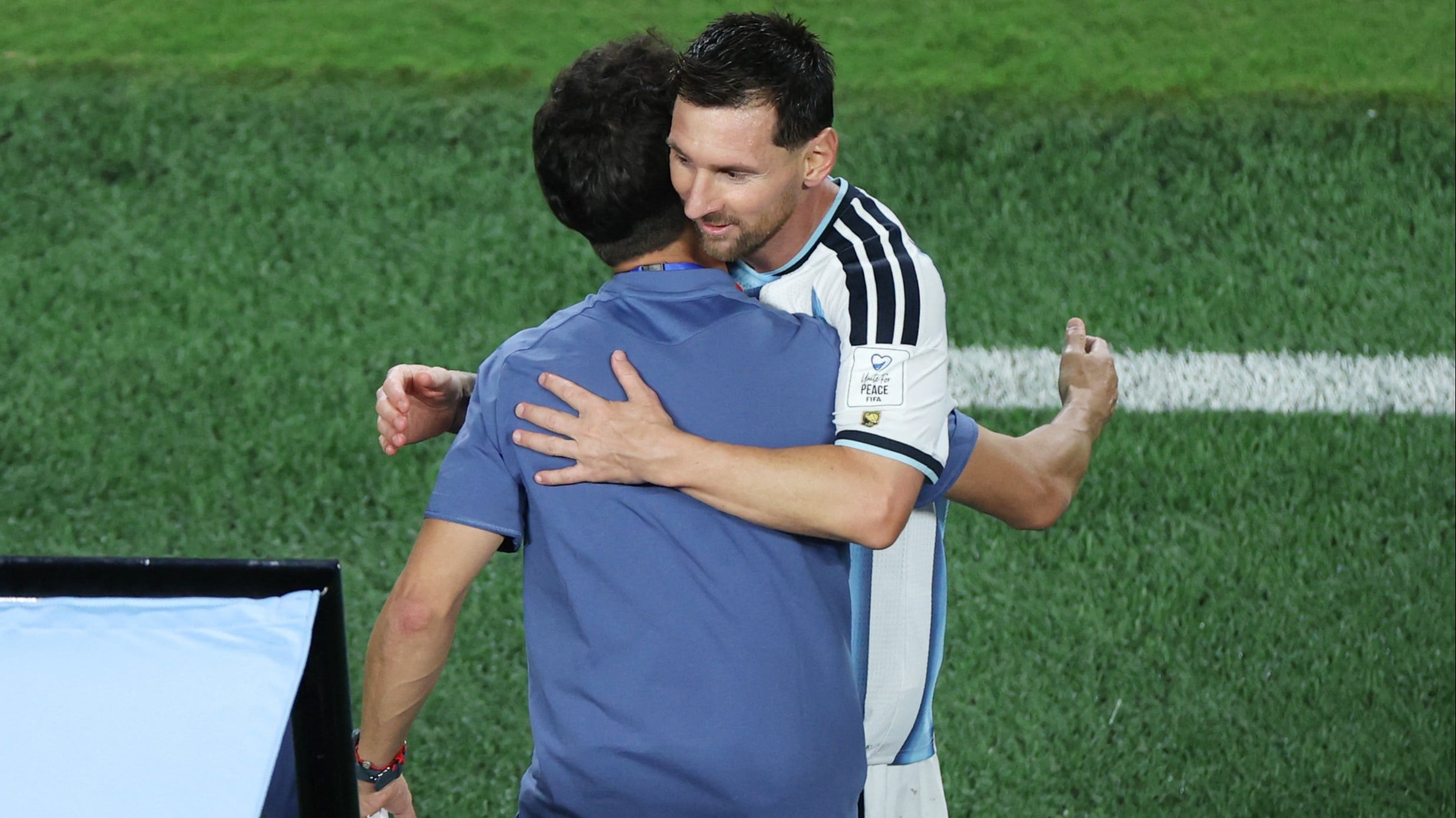 Pelatih Timnas Argentina, Lionel Scaloni dan Lionel Messi di Piala Dunia 2026