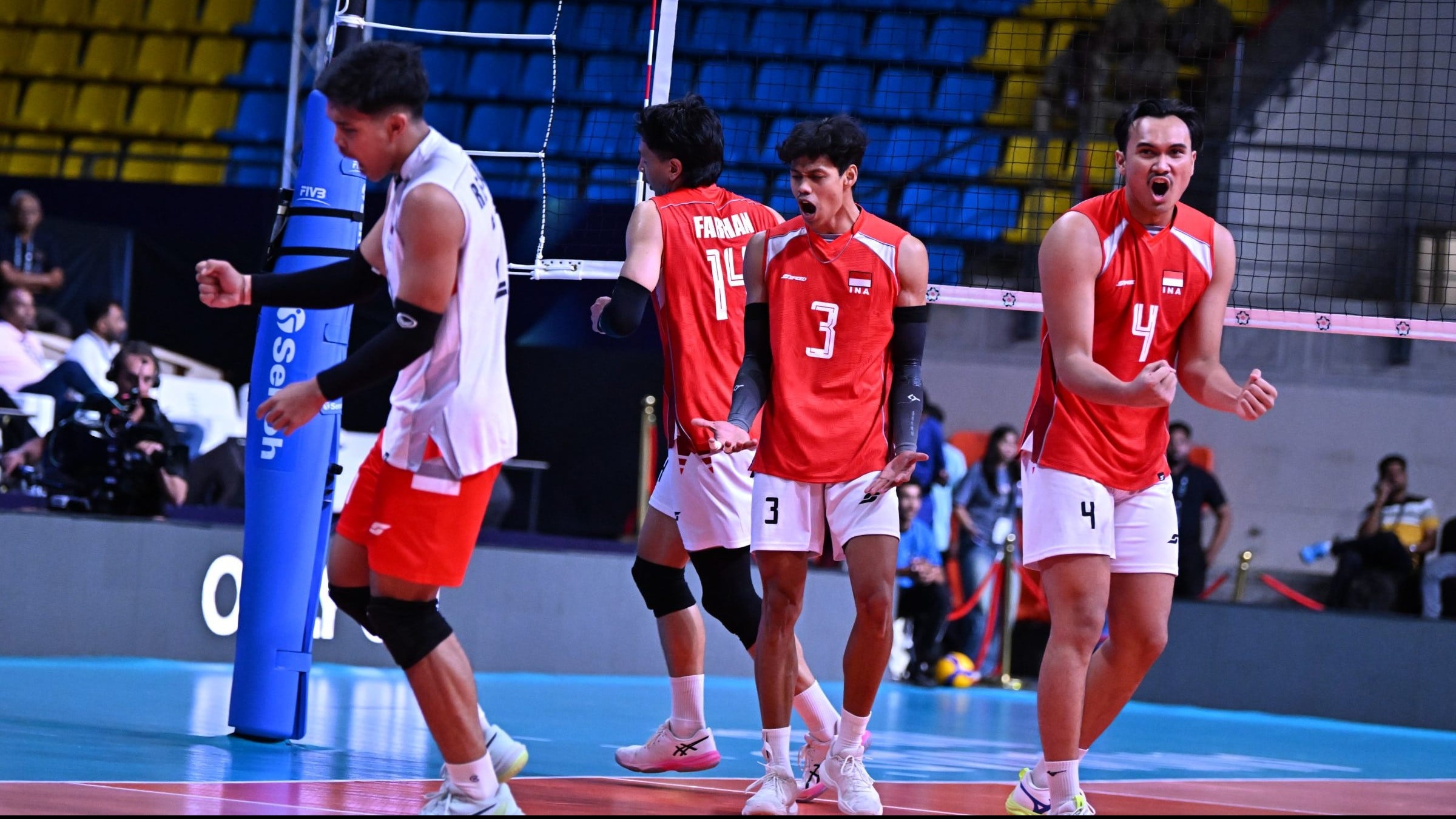 Timnas Voli Indonesia di AVC Men s Cup 2026