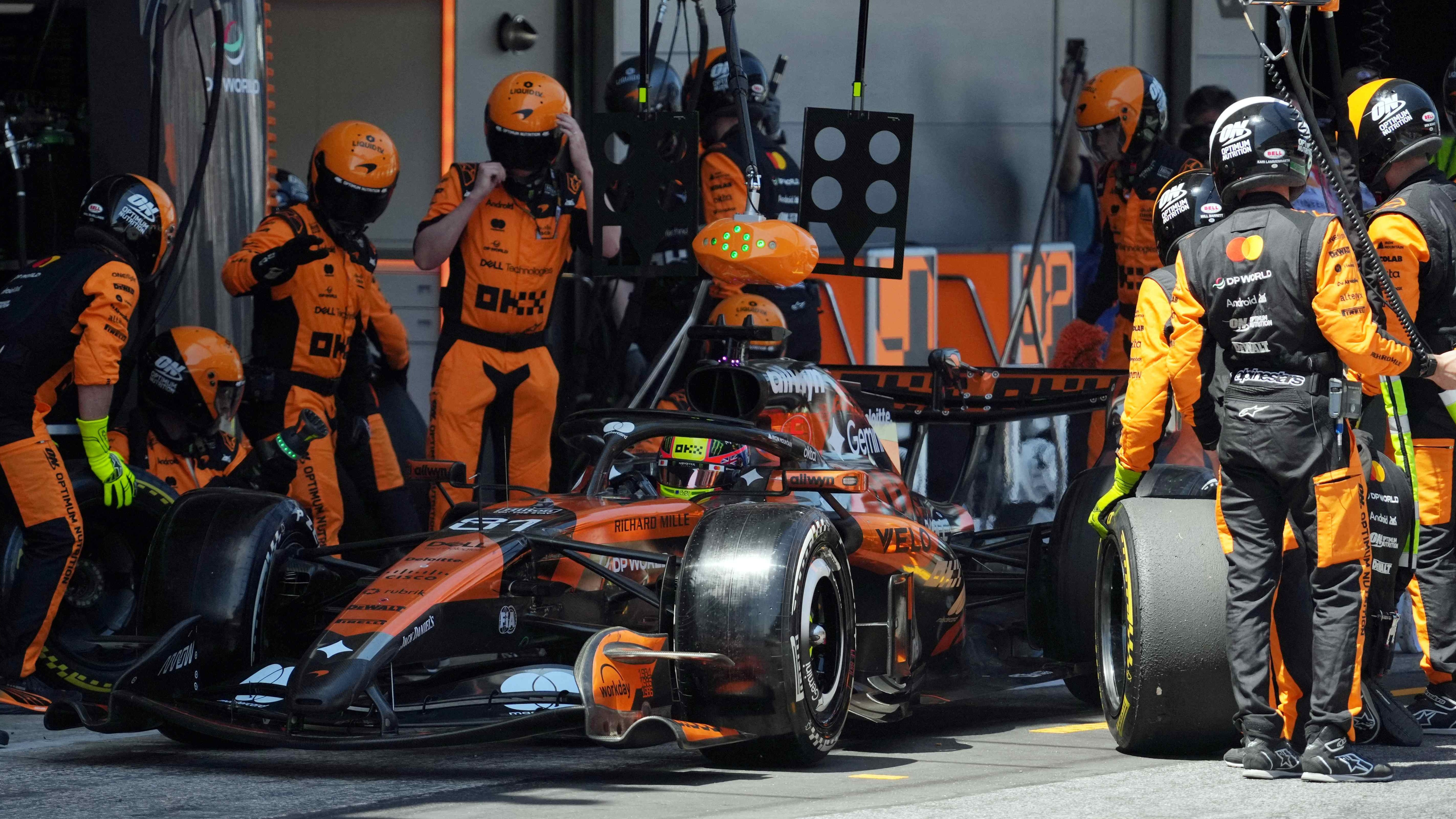 McLaren di F1 GP Catalunya