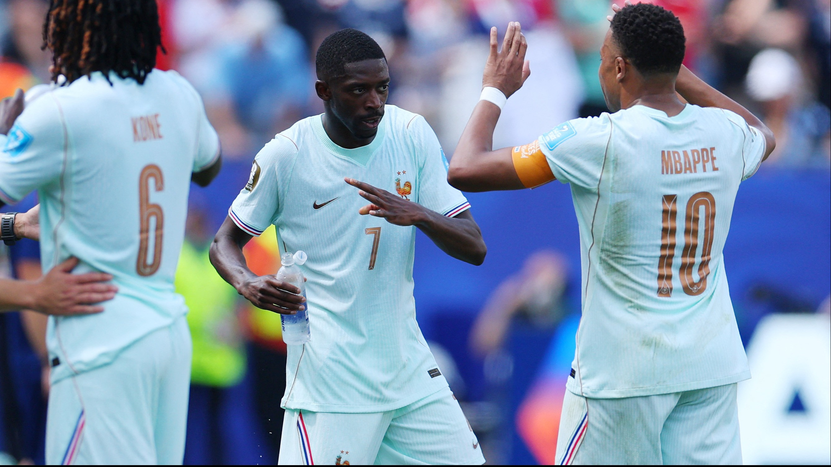 Selebrasi Pemain Timnas Prancis, Ousmane Dembele di Piala Dunia 2026