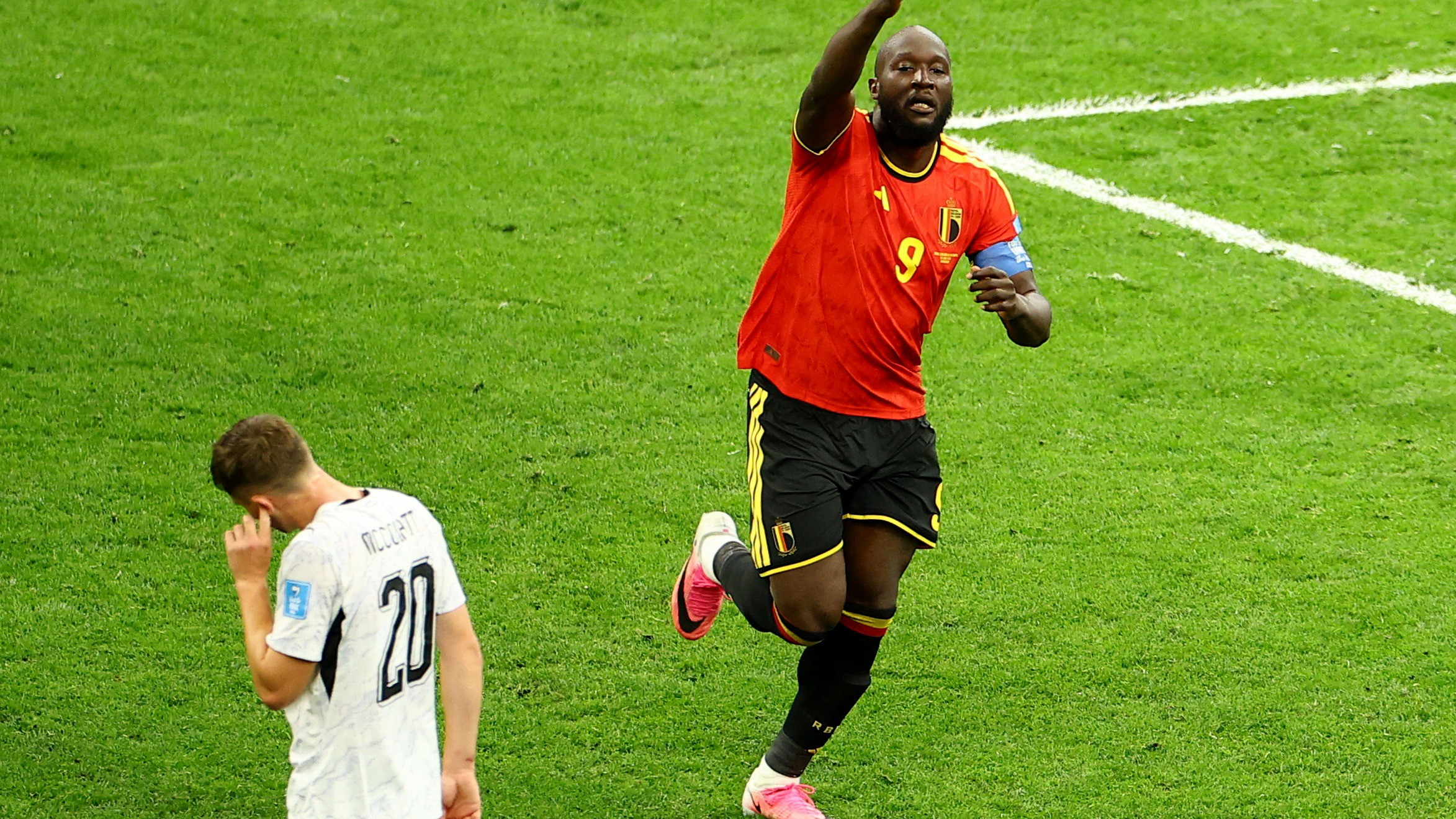 Striker Belgia, Romelu Lukaku di Piala Dunia 2026