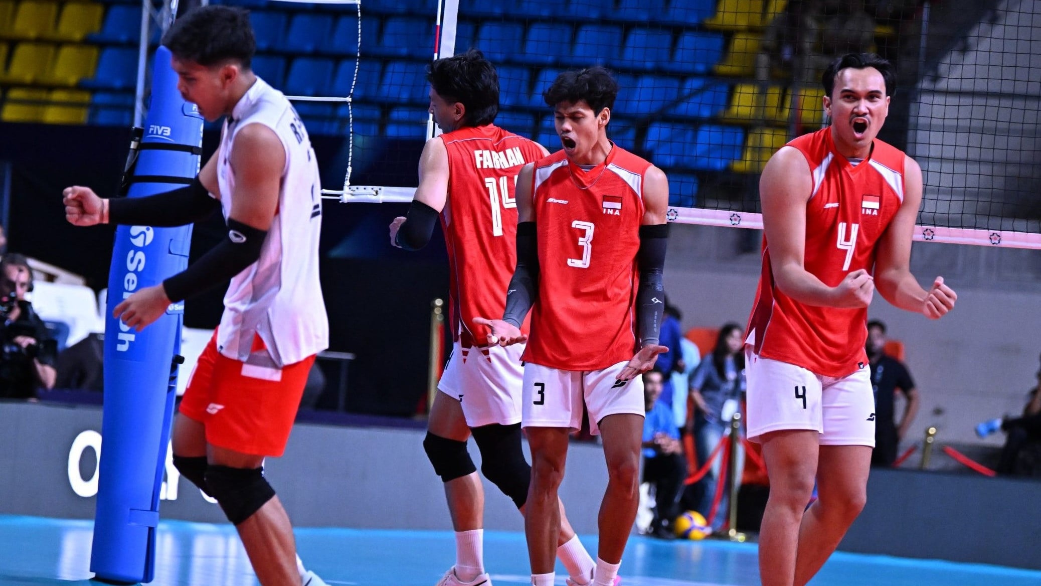 Timnas Voli Indonesia di AVC Men s Cup 2026