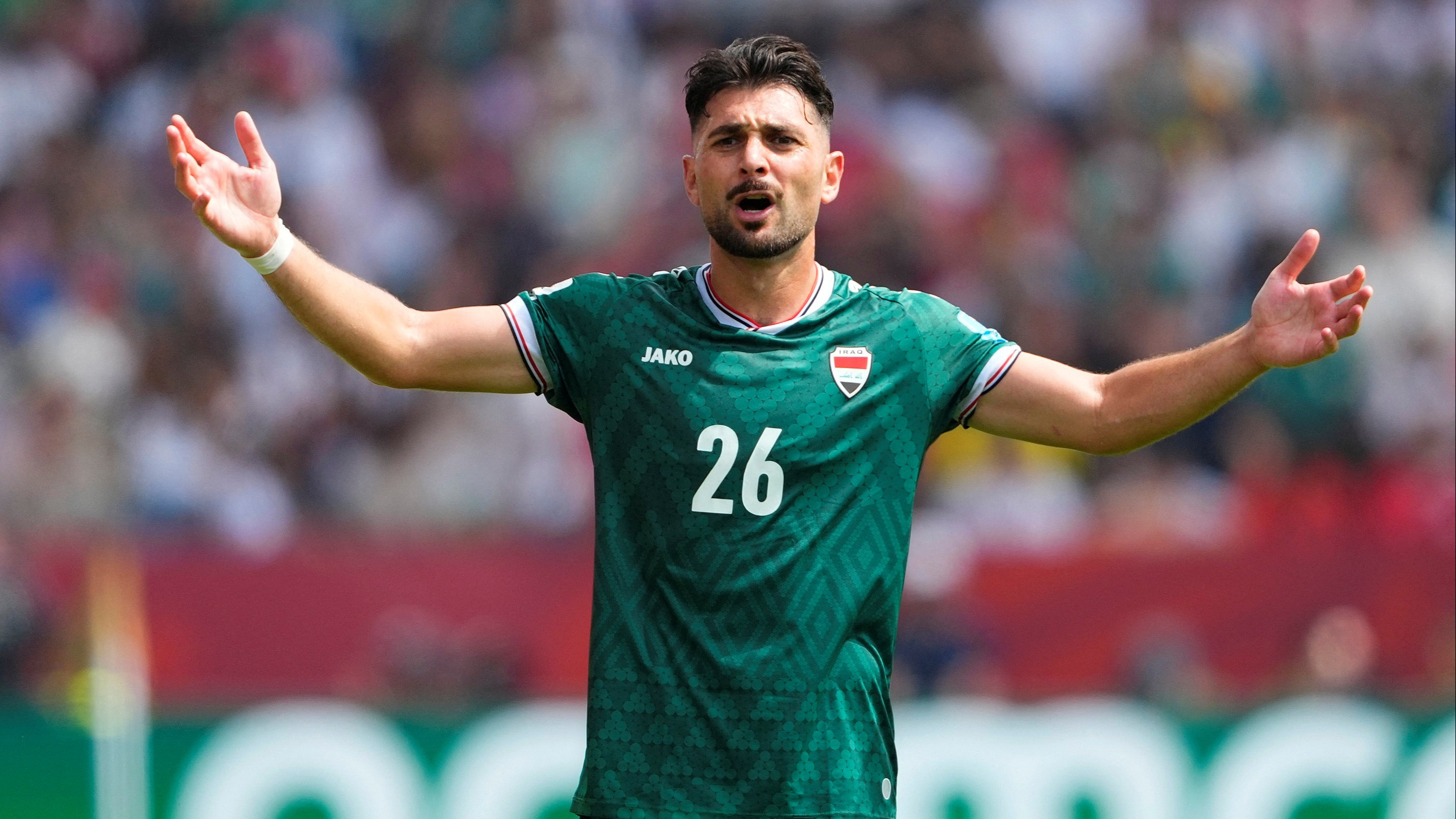 Frans Putros dalam laga Senegal vs Irak di Piala Dunia 2026