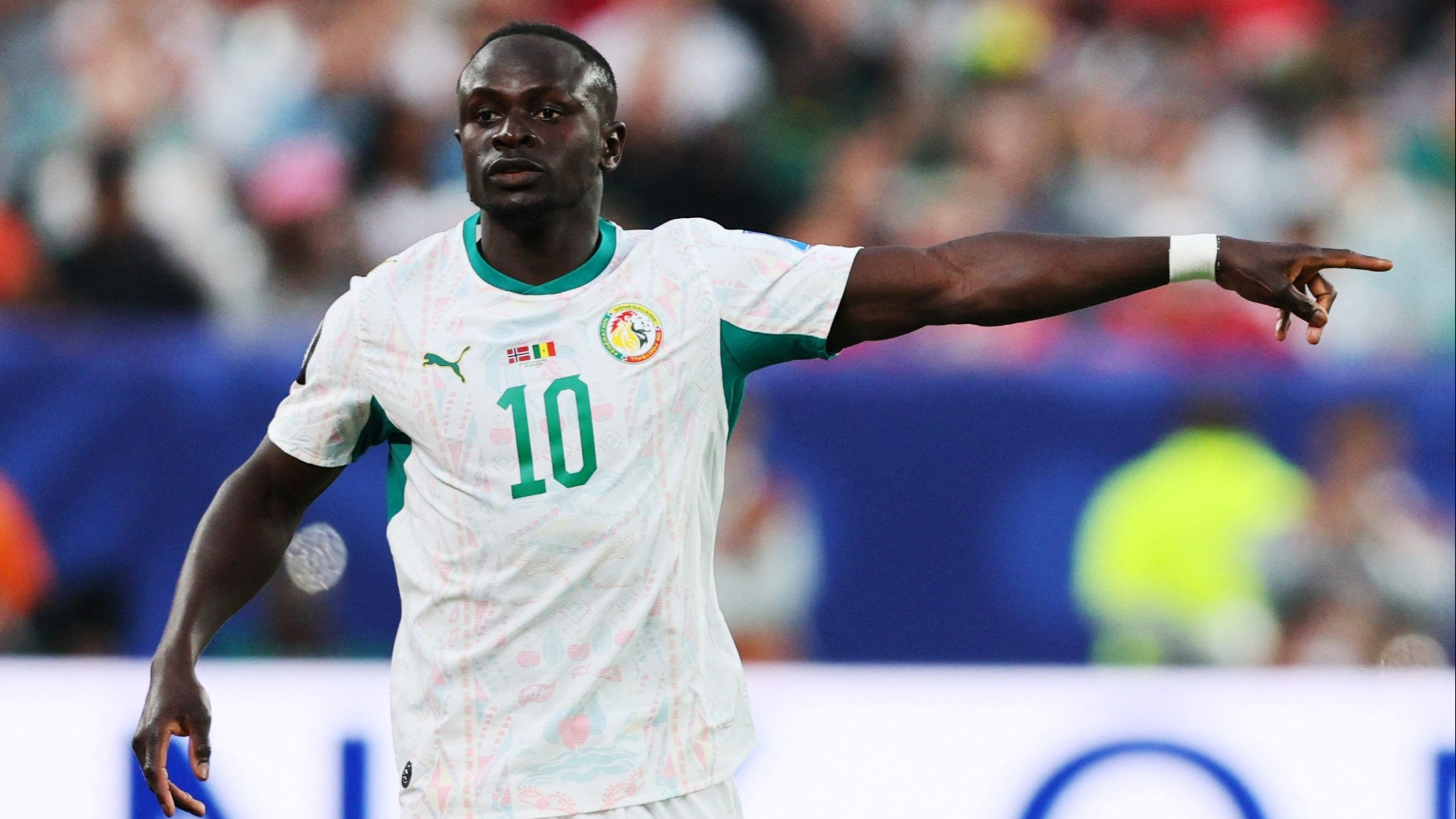 Sadio Mane dalam laga Norwegia vs Senegal di Piala Dunia 2026