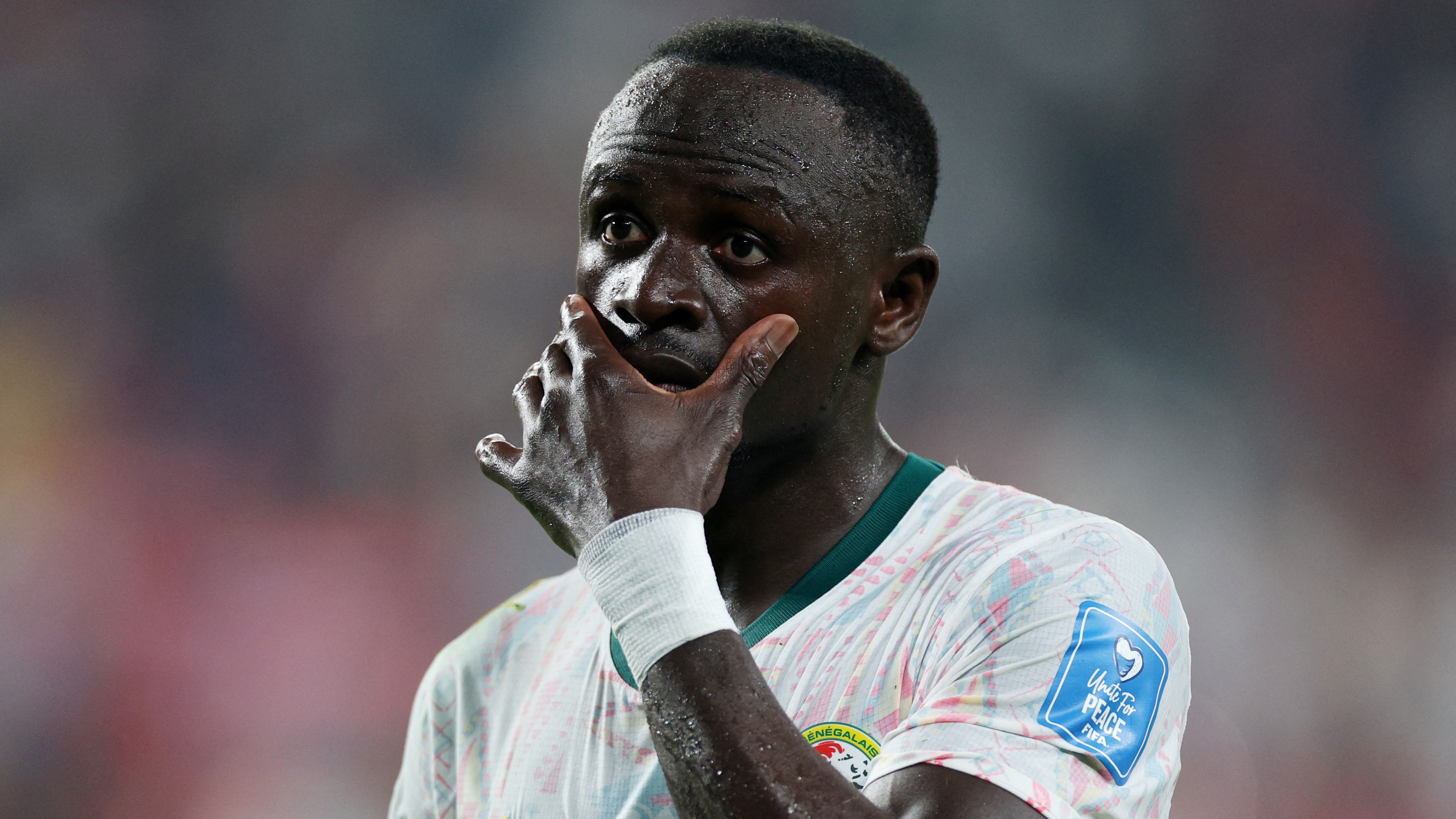 Sadio Mane dalam laga Norwegia vs Senegal di Piala Dunia 2026