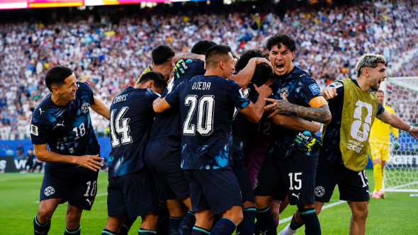 Kapten Timnas Paraguay, Gustavo Gomez (15) di Piala Dunia 2026.