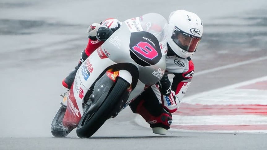 Rider Indonesia, Veda Ega Pratama di tes pramusim Moto3 2026