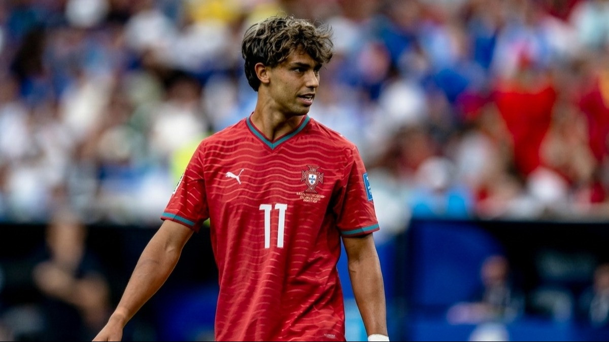 Joao Felix dalam laga Portugal vs Uzbekistan di Piala Dunia 2026