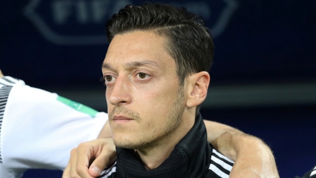 Mesut Ozil di Piala Dunia 2018