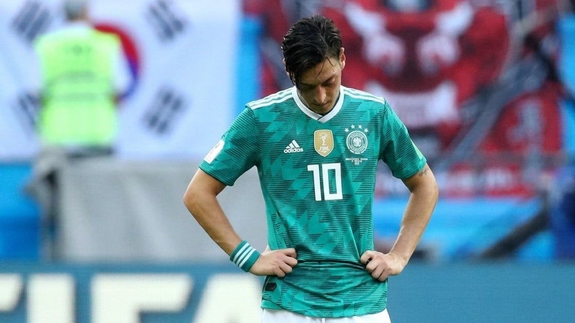 Mesut Ozil di Piala Dunia 2018