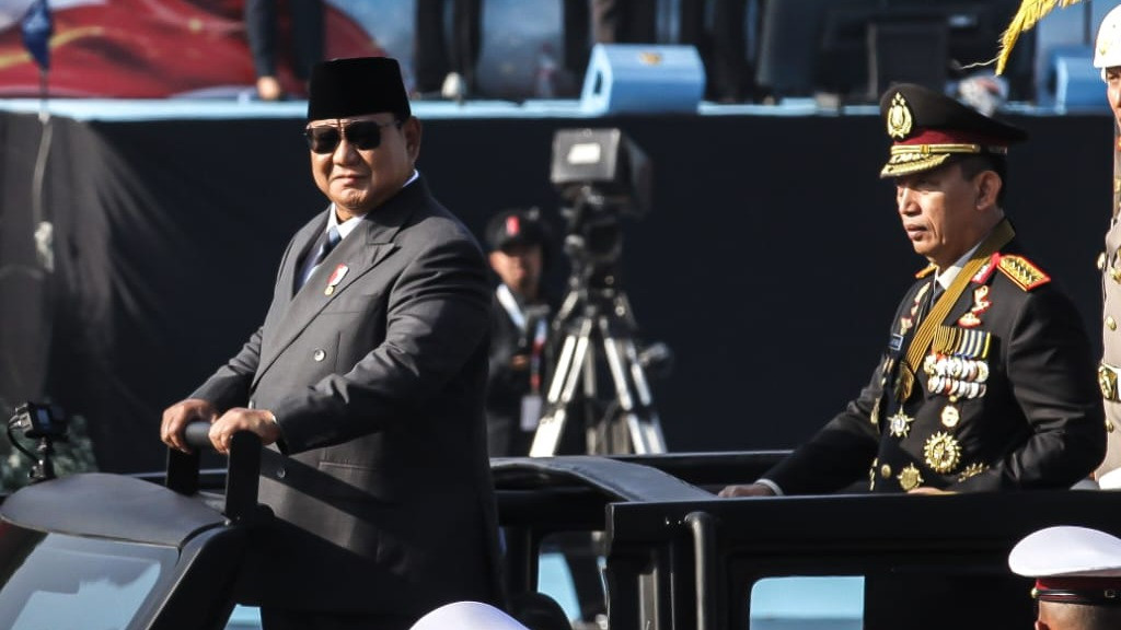 Lensa Berbicara: Presiden RI, Prabowo Pimpin Upacara HUT Bhayangkara ke-80 di Cikeas