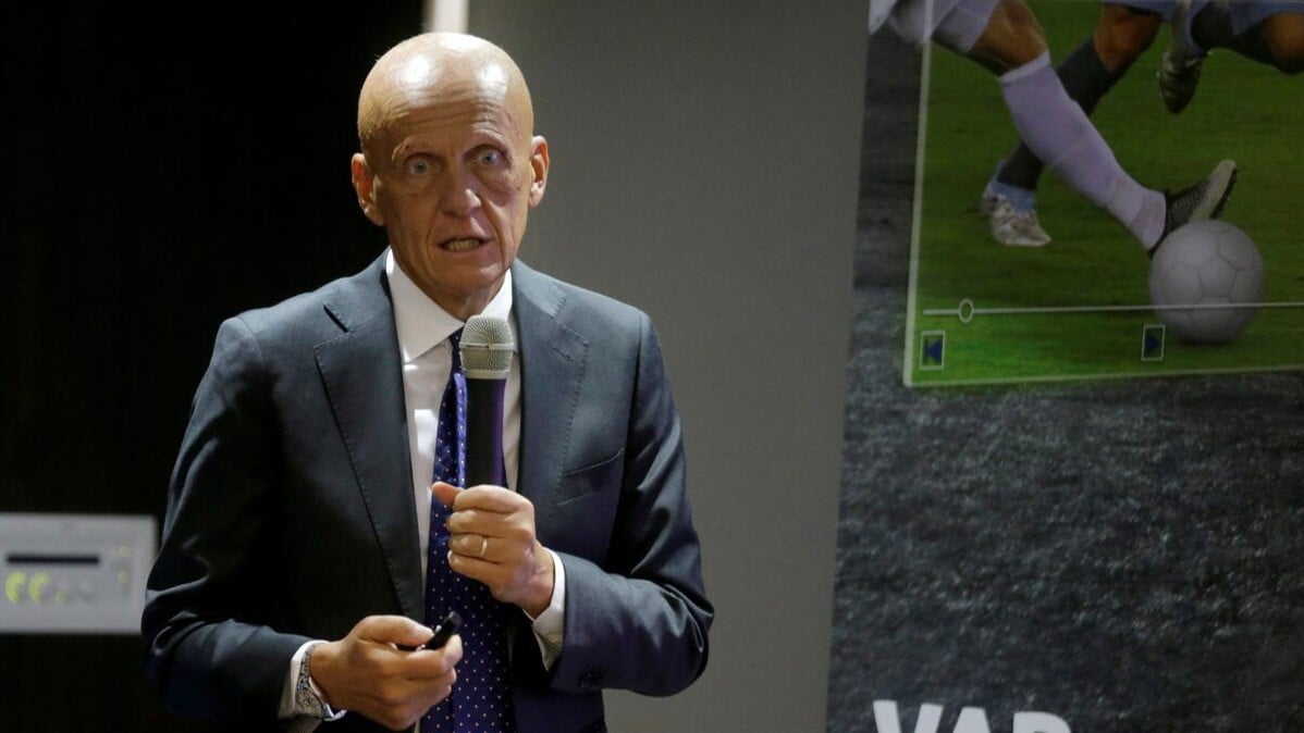 Ketua Komite Wasit FIFA, Pierluigi Colina