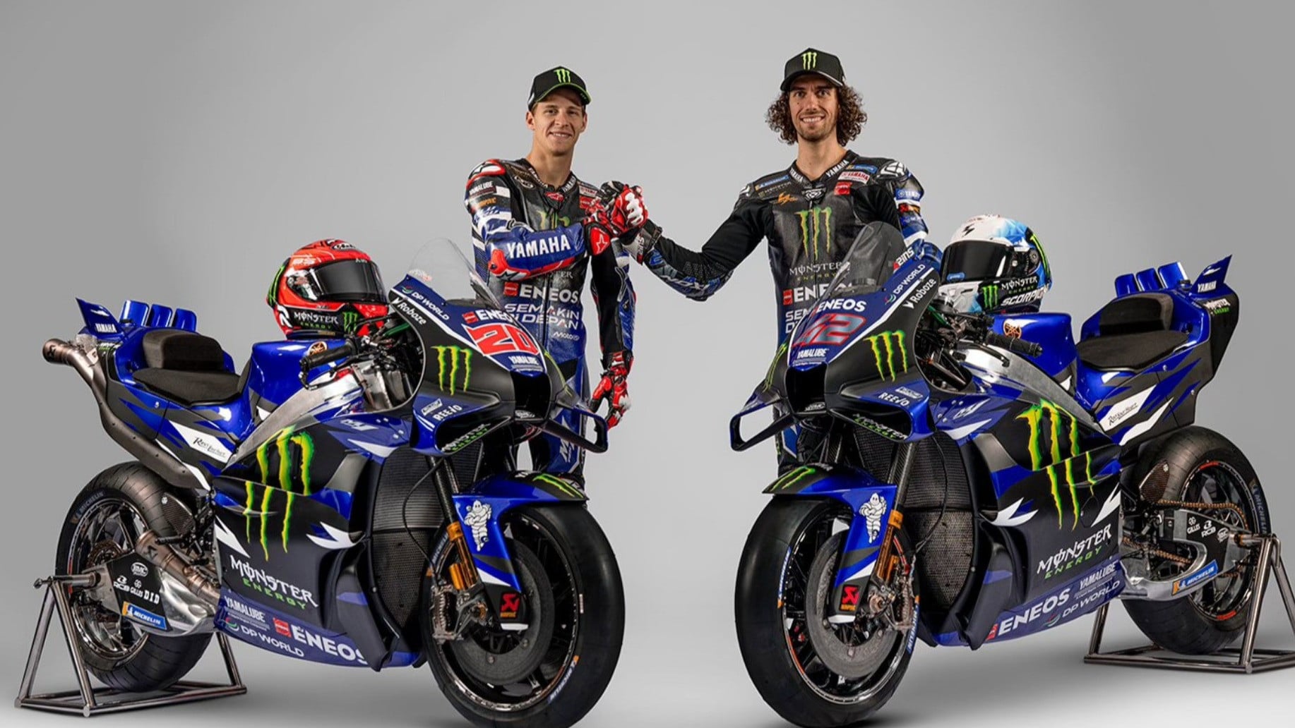 Dua rider Yamaha, Fabio Quartararo dan Alex Rins