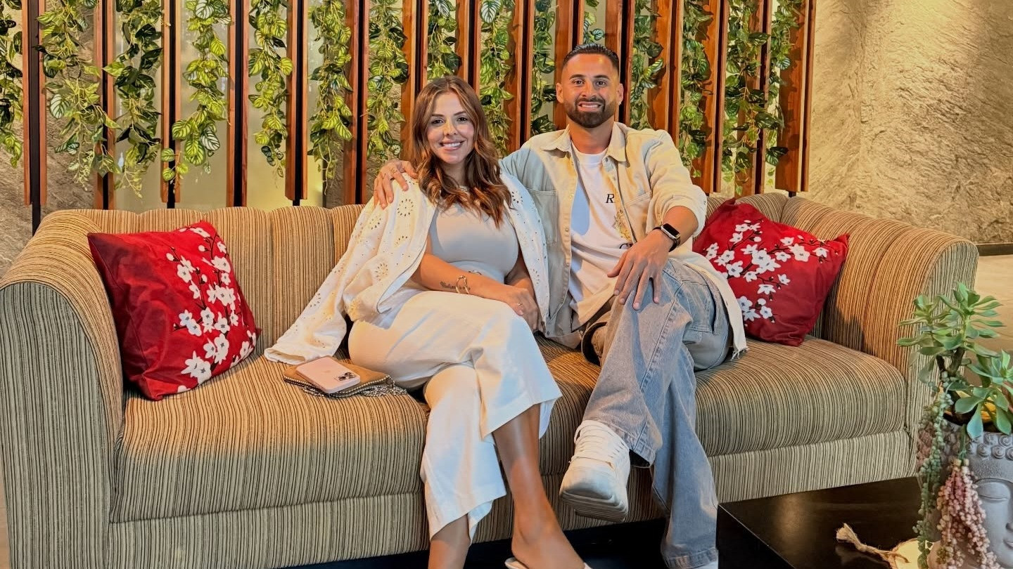 Potret Lucas Trejo bersama istrinya, Yanina Maranella