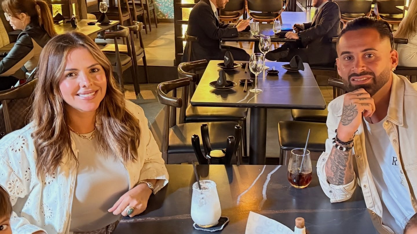 Potret Lucas Trejo bersama istrinya, Yanina Maranella