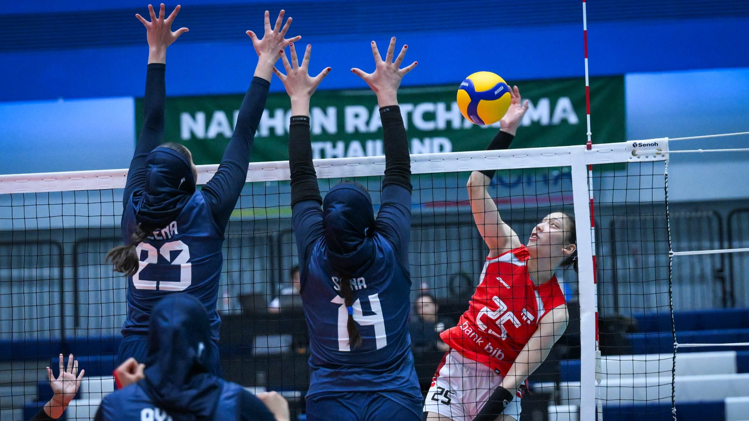 Timnas Voli Putri Indonesia U-18 vs Iran di AVC Girl s Championship 2026