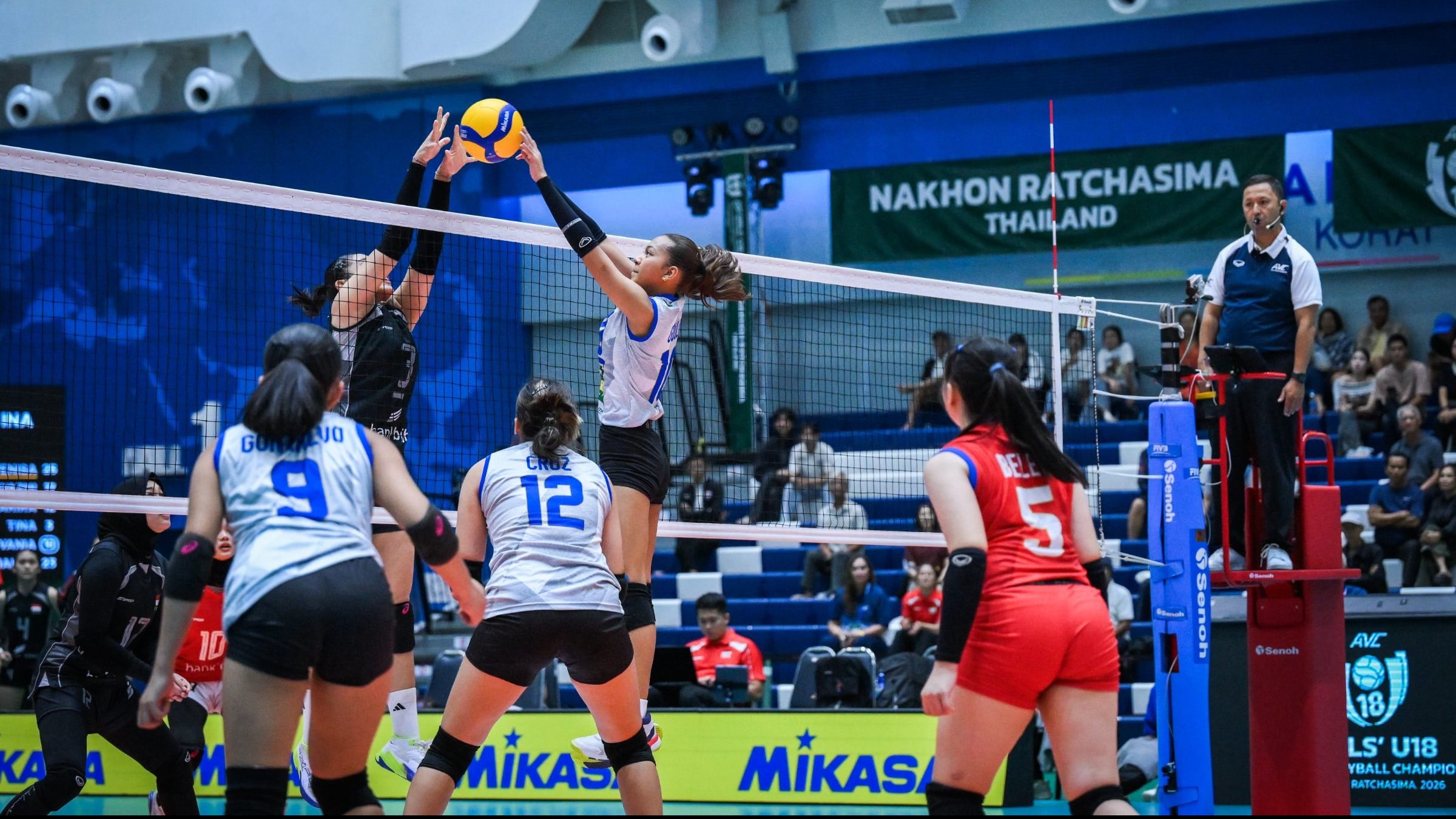 Timnas Voli Putri Indonesia vs Filipina di AVC Girl s Championship 2026