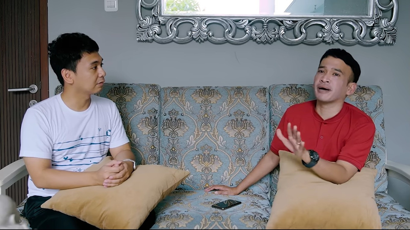 Raditya Dika dan Ruben Onsu