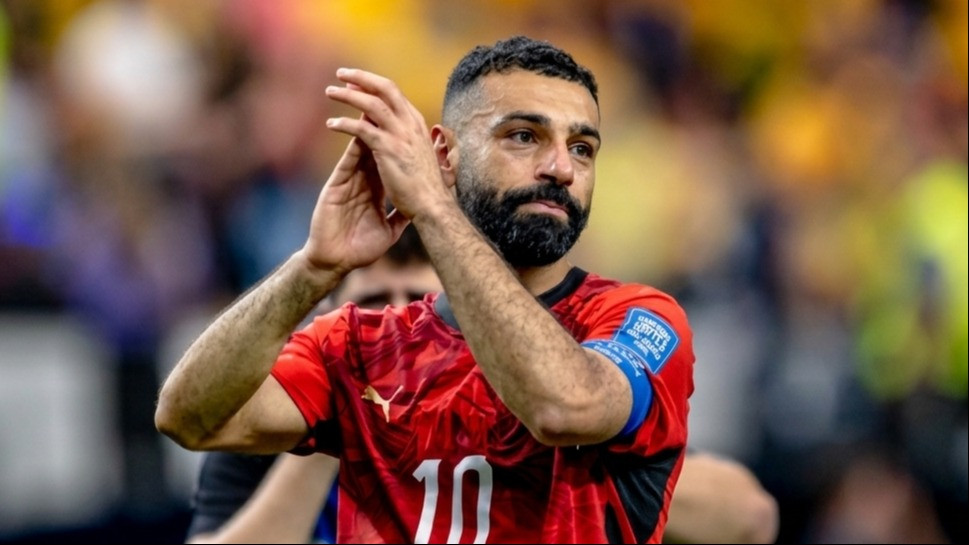 Mohamed Salah dalam laga Australia vs Mesir di Piala Dunia 2026