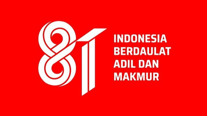 Logo resmi HUT ke-81 RI, karya Fajar Novario.