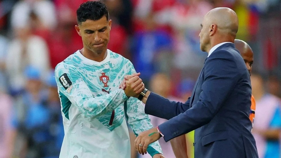Pelatih Timnas Portugal, Roberto Martinez dan Cristiano Ronaldo di Piala Dunia 2026