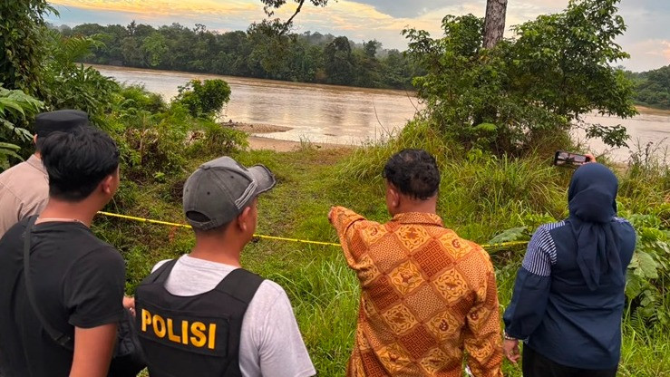 TKP Gugurnya Tiga Polisi di Katingan