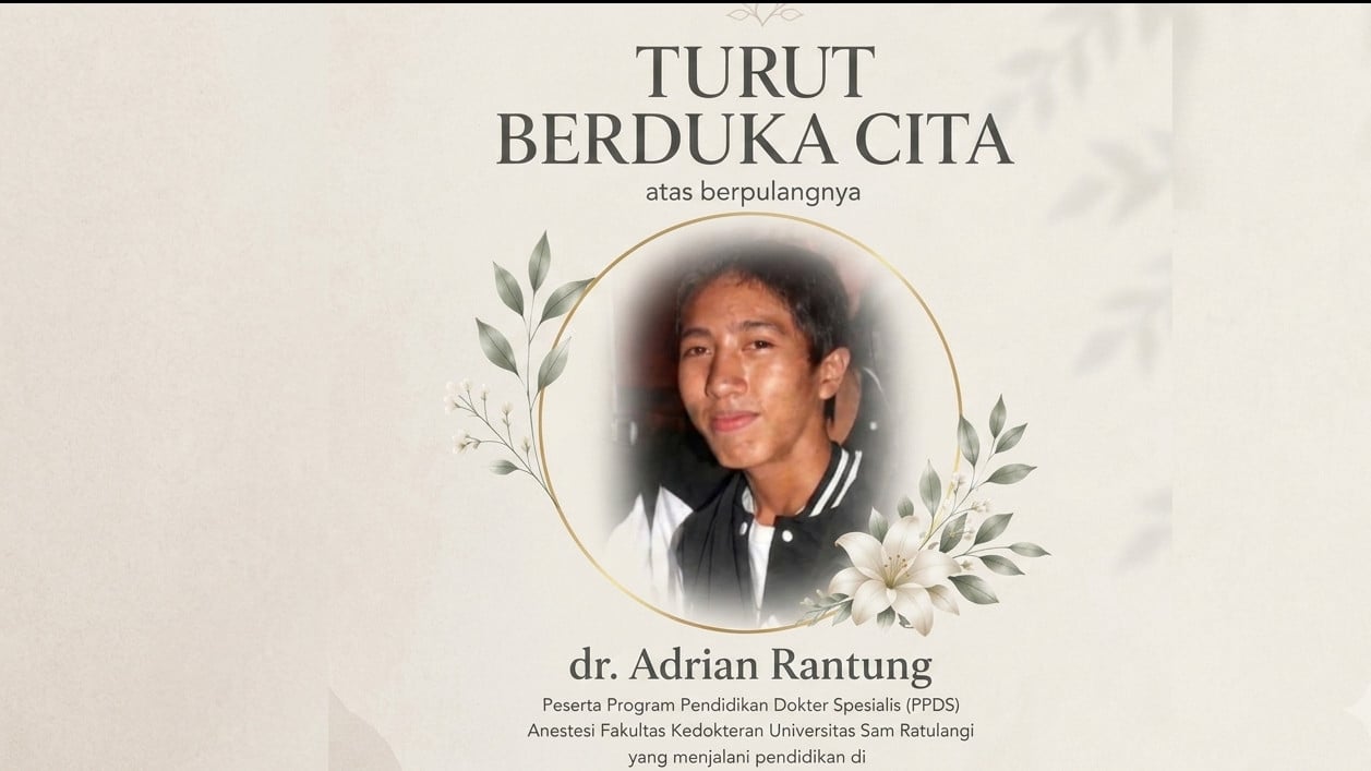 Dokter PPDS Meninggal Diduga Korban Bullying