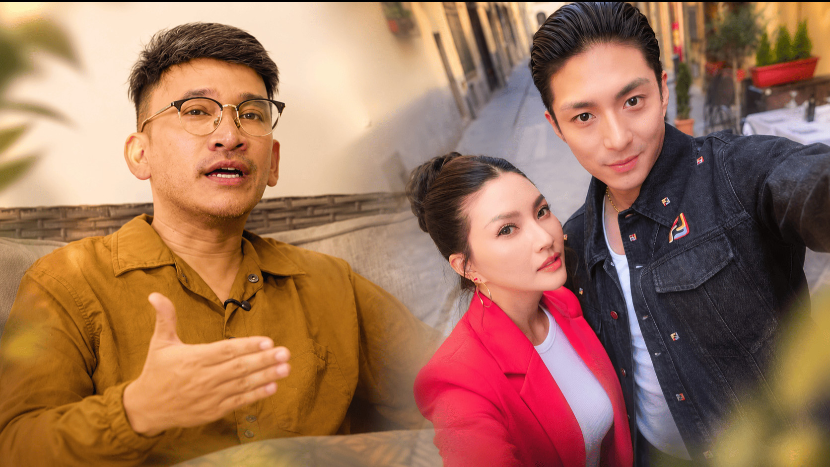 Ruben Onsu sentil Sarwendah dan Giorgio Antonio.