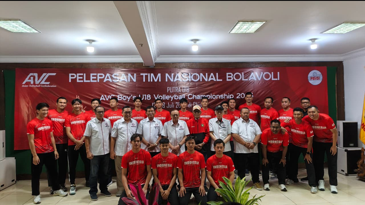 PBVSI resmi lepas skuad Timnas Voli Indonesia jelang SEA V Cup 2026.