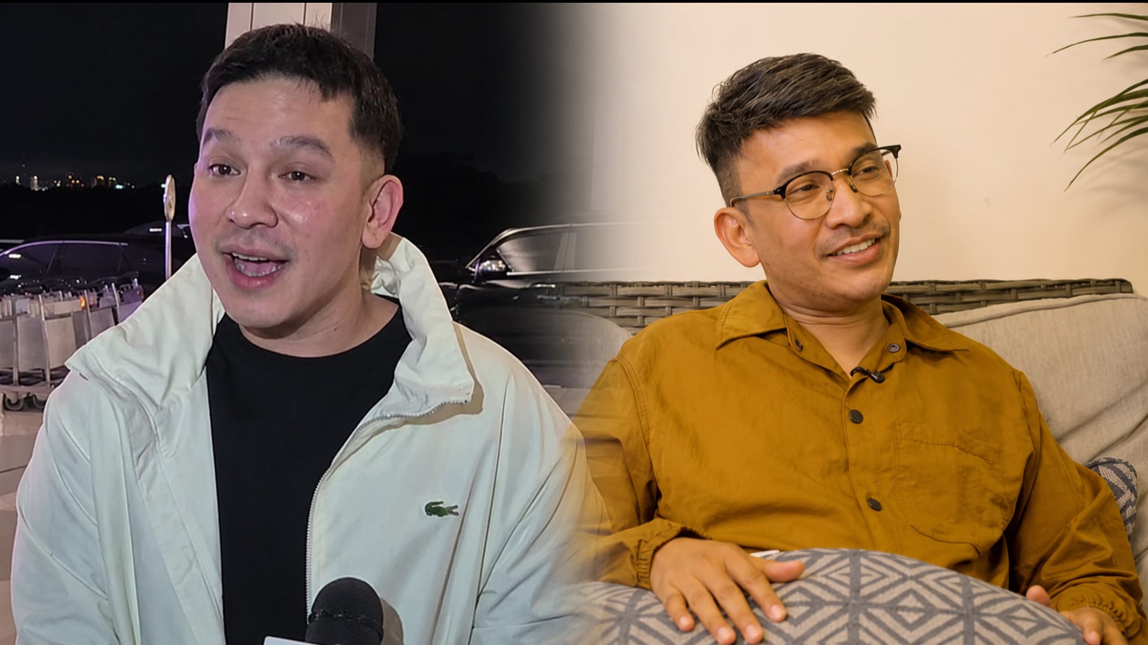 Ruben Onsu dan adiknya, Jordi Onsu