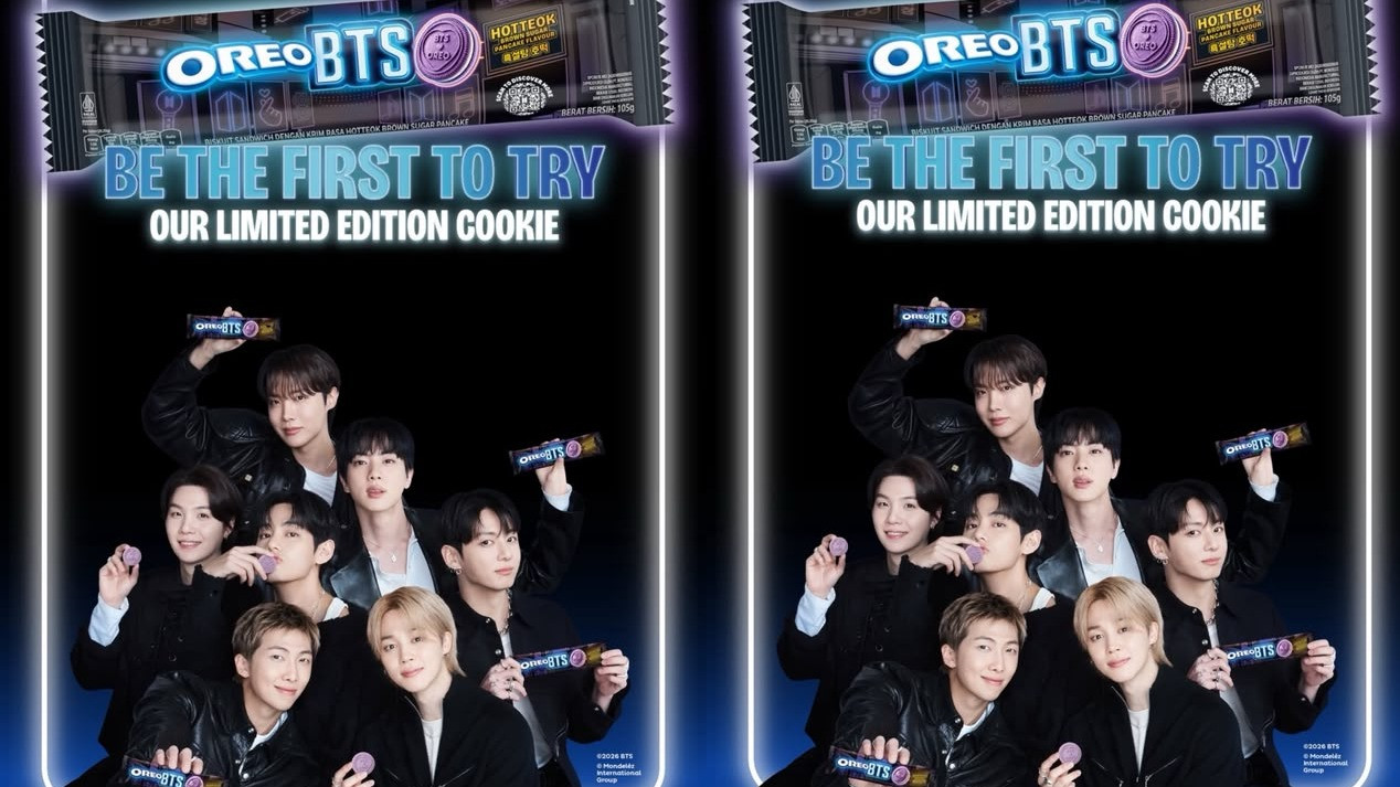 Oreo gandeng BTS rilis edisi limited edition rasa Brown Hotteok Brown Sugar