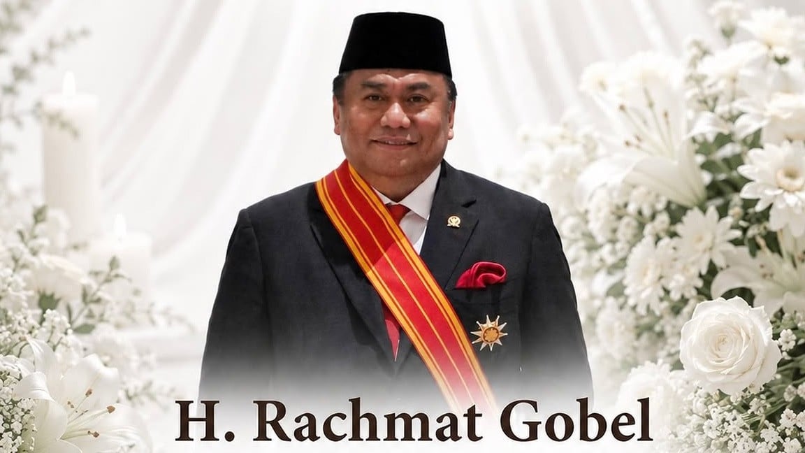 Anggota DPR RI Fraksi Nasdem, Rachmat Gobel meninggal dunia