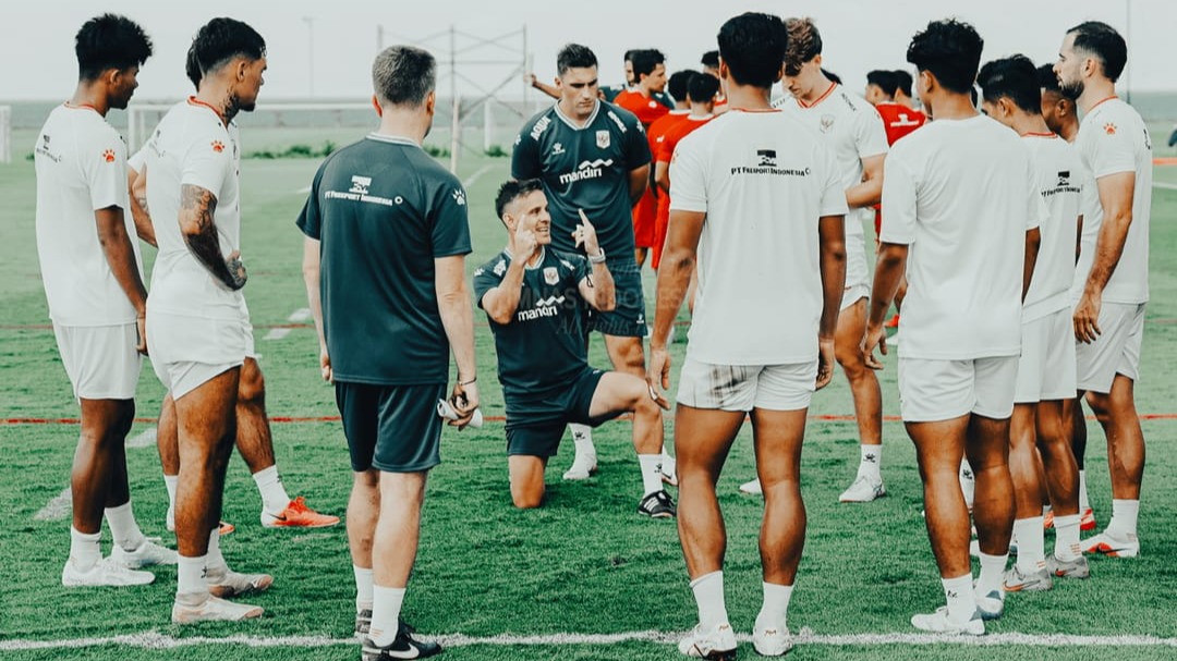 Pelatih Timnas Indonesia, John Herdman di Sesi TC Jelang Piala AFF 2026