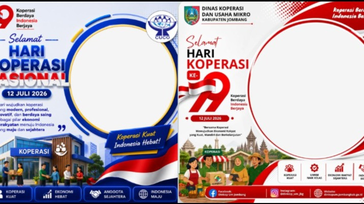 Kumpulan Twibbon Hari Koperasi Nasional ke-79