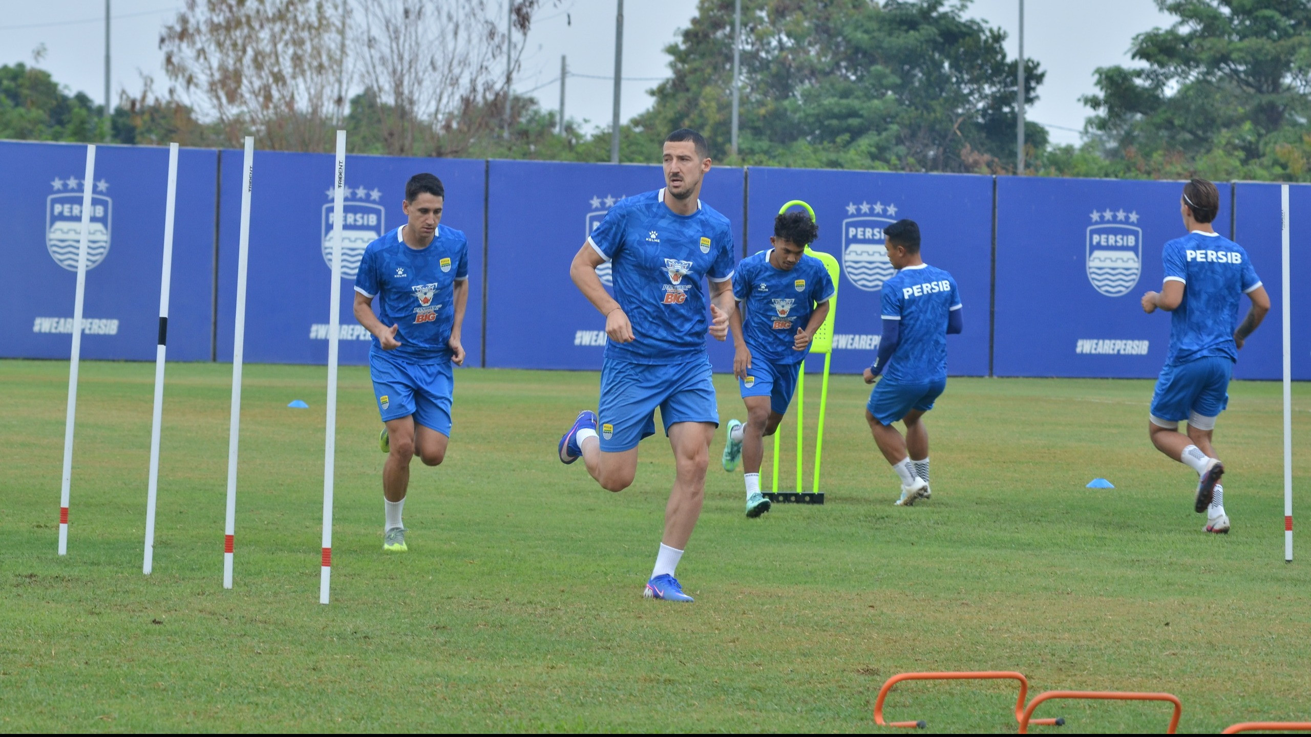 Latihan Perdana Persib Bandung
