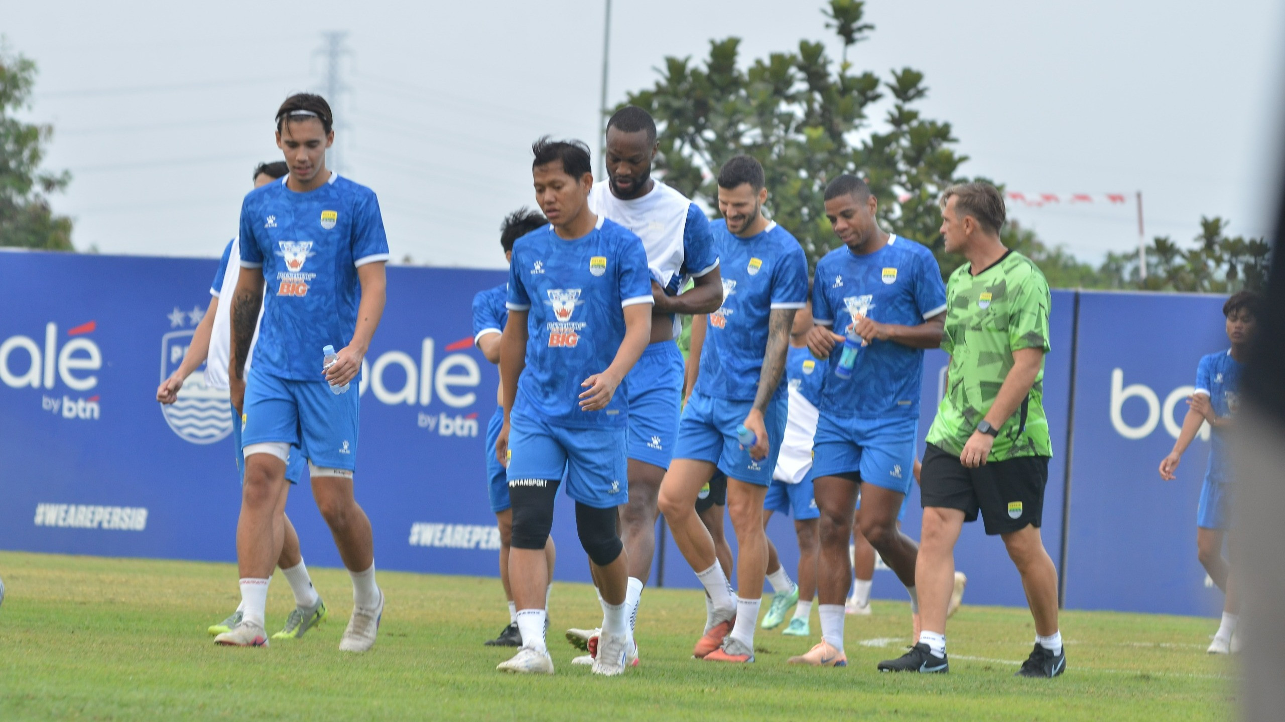 Latihan Perdana Persib Bandung
