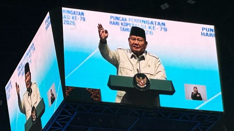Prabowo Ceritakan Awal Mula Koperasi Merah Putih