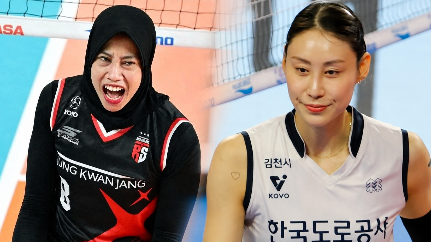 Megawati Hangestri dan Bae Yoo-na